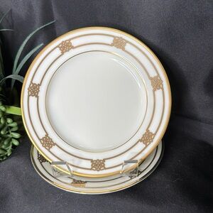 Set of 2 Gorham Masterpiece Collection Triomphe fine china bread plates